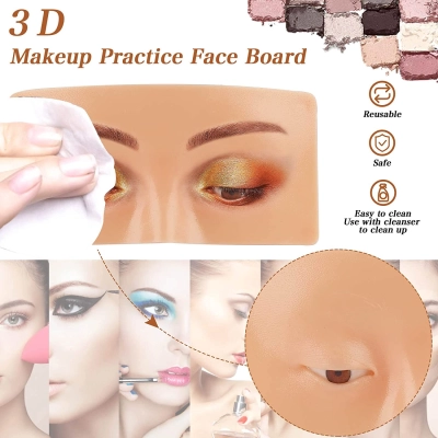 Tablica manekin do nauki makijażu