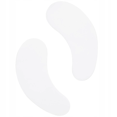 SILIKONOWE Płatki pod oczy BIAŁE 2szt WIELORAZOWE wielokrotnego użytku