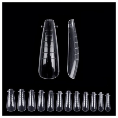 Tipsy Dual Formy do Poly Gelu 120 sztuk Balerina