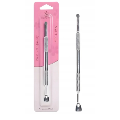 Zestaw do manicure paznokci PUSHER kopytko + pilniczki ścierne 50 sztuk