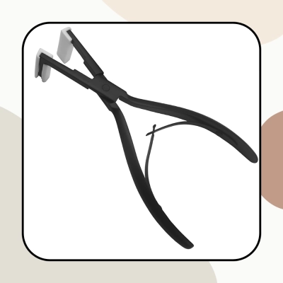 SZCZYPCE cążki do PRZEDŁUŻANIA włosów pasemek PROFESJONALNE solidne