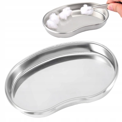 Tacka Stal Nierdzewna na narzędzia Dezynfekcji kosmetyczna NERKA duża Ovee