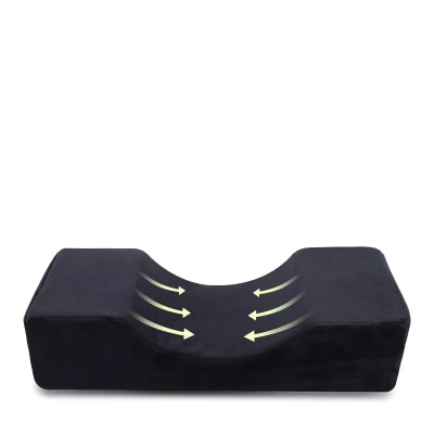 Poduszka stylistki do przedłużania rzęs czarna