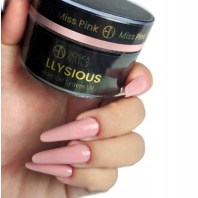 Boska Nails GALARETKA żel budujący do paznokci 15ml Miss Pink różowy