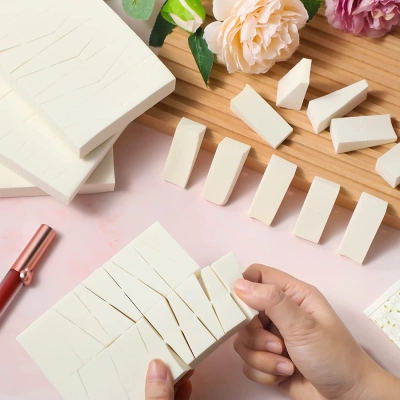 Jednorazowe gąbki do makijażu paznokci 24 sztuki