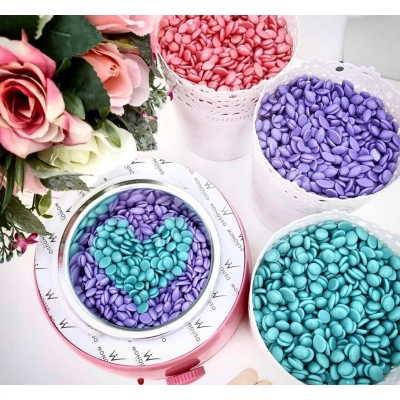 Wosk twardy w granulkach Italwax NIRVANA Sandalwood 1kg do depilacji