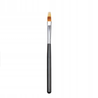 Pędzelek PŁASKI do cieniowania zdobień OMBRE paznokci manicure babyboomer