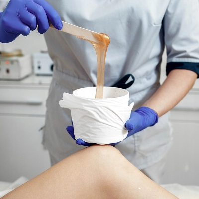 ITALWAX Wosk do depilacji Włoski w puszce 400ml AZULEN