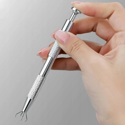 CHWYTAK trzymaczka do TRZYMANIA GĄBEK ombre babyboomer manicure + 20 gąbek