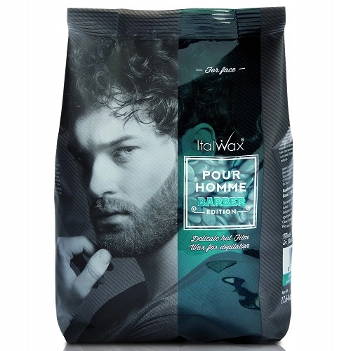 ITALWAX Pour HOMME Barber Edition 500g Męska depilacja Wosk twardy